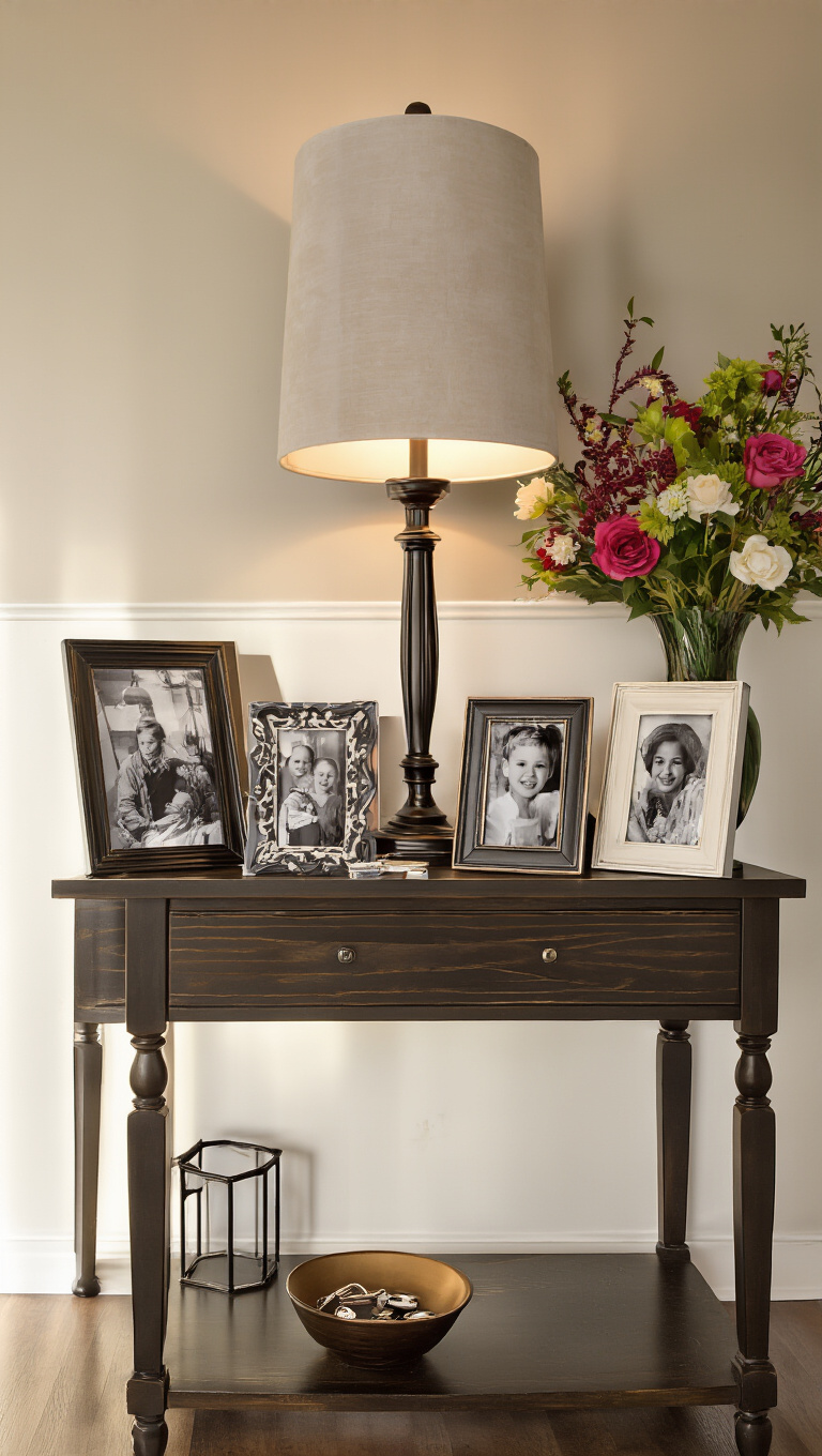 13. Create a Visual Timeline with Family Photos