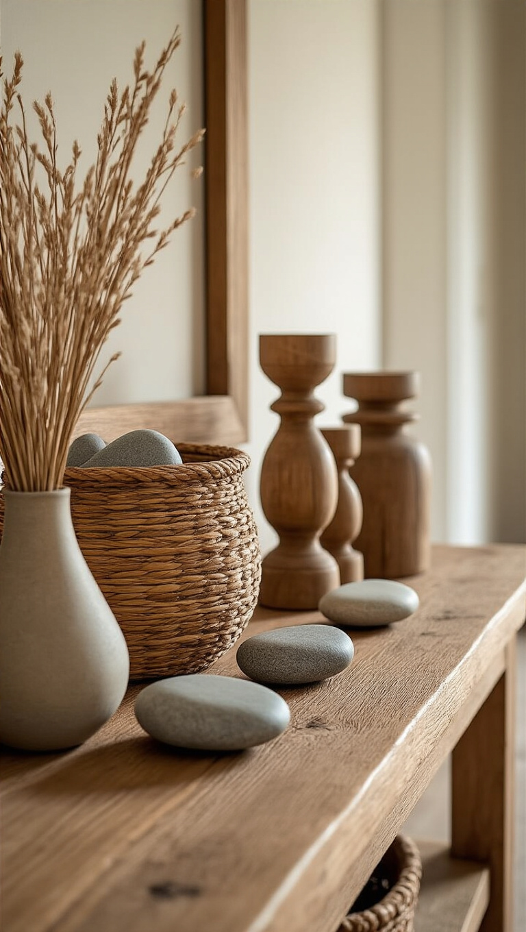 15. Rustic Charm with Natural Wood Elements