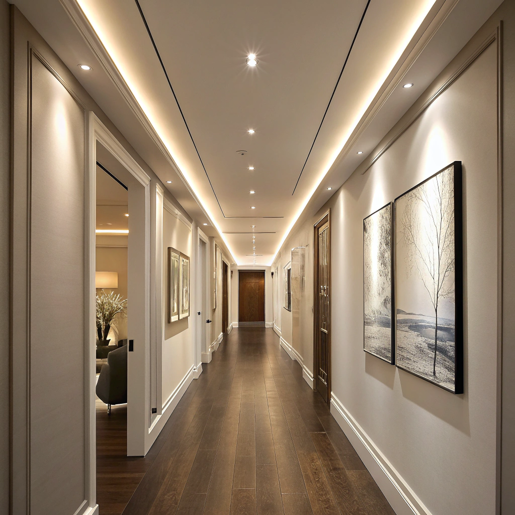 3. Radiant Recessed Lighting for a Sleek Look