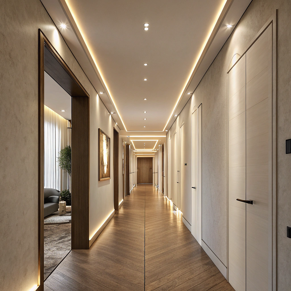 7. Illuminate with Recessed Lighting for Modern Elegance