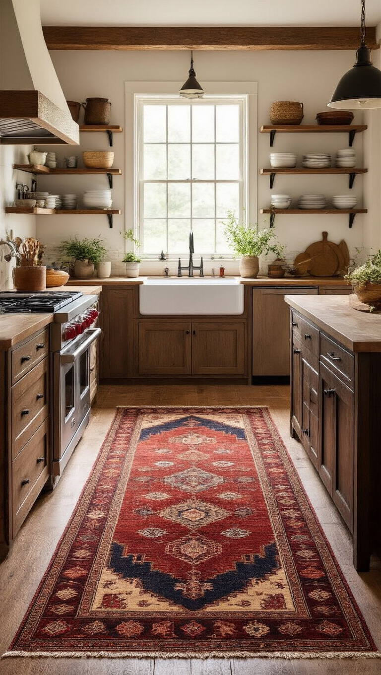 11. Incorporate Charming Vintage Rugs