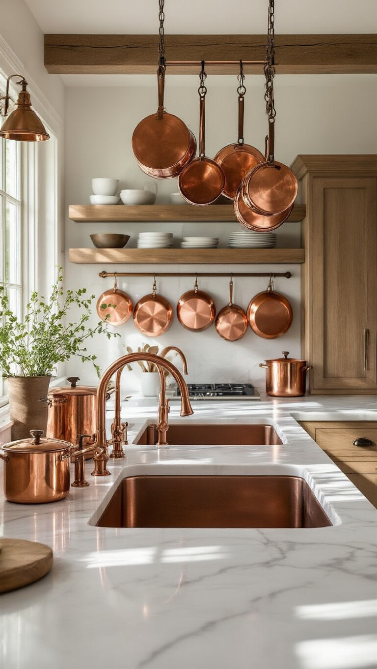 13. Add Eye-Catching Copper Elements