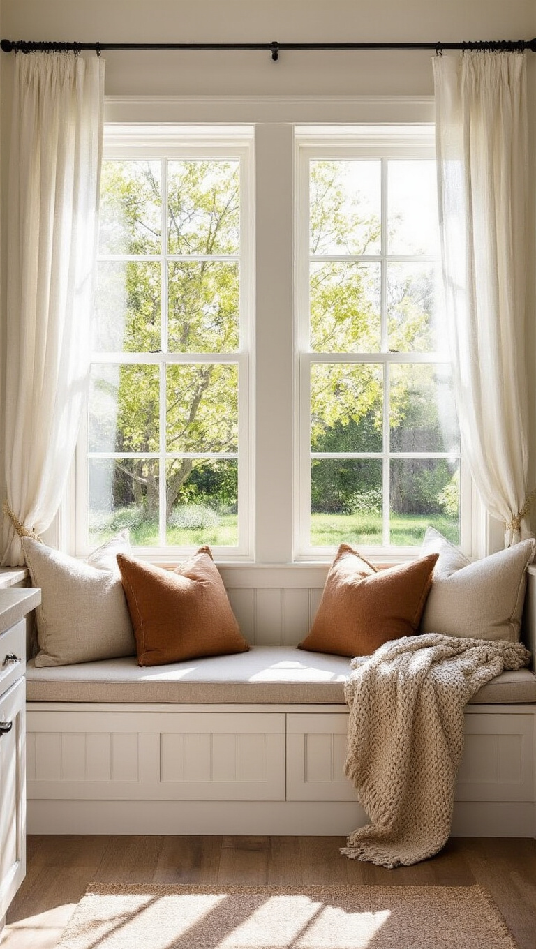 14. Create Cozy Nooks with Built-in Seating