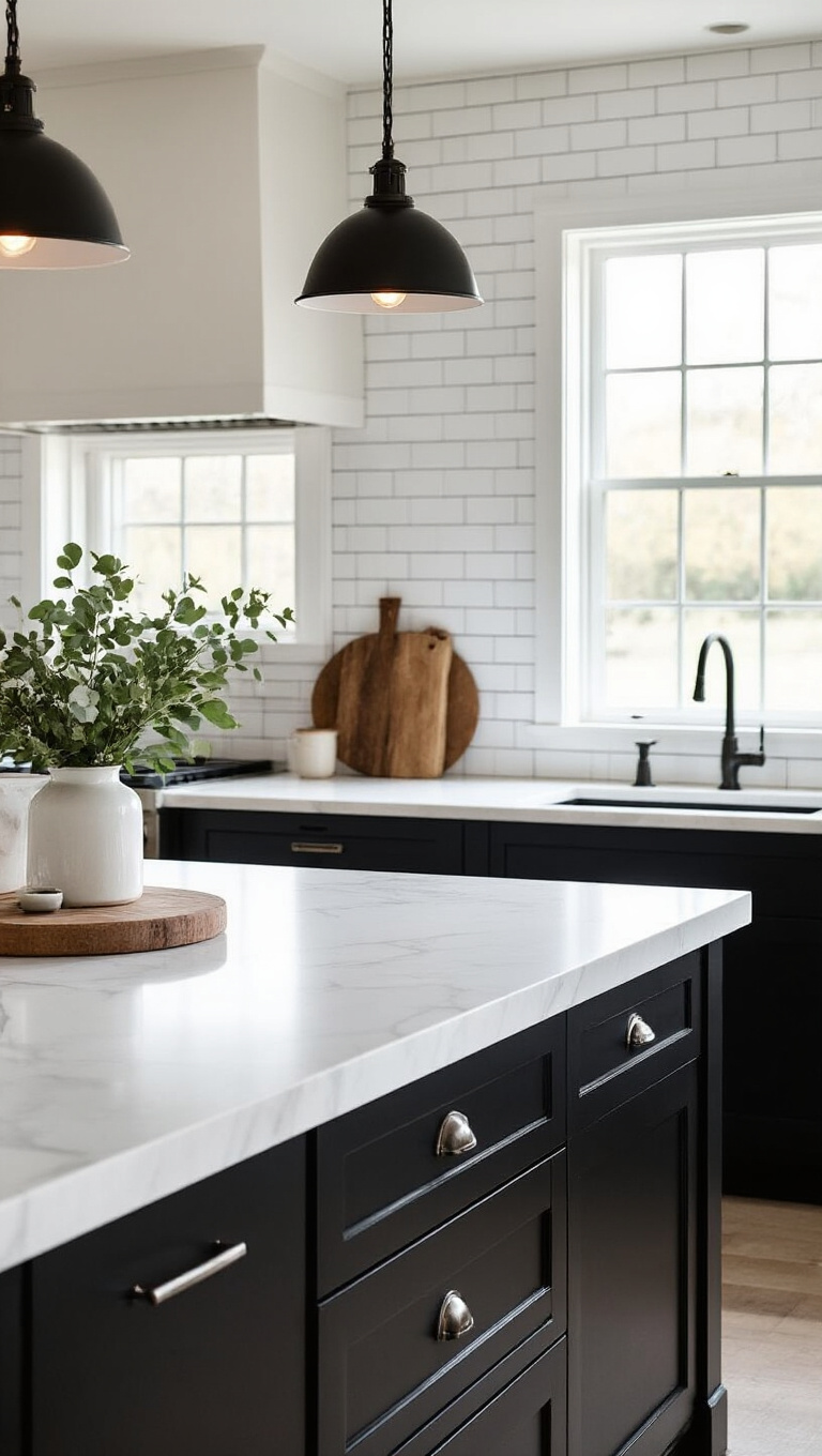 7. Integrate Timeless Black and White Color Schemes