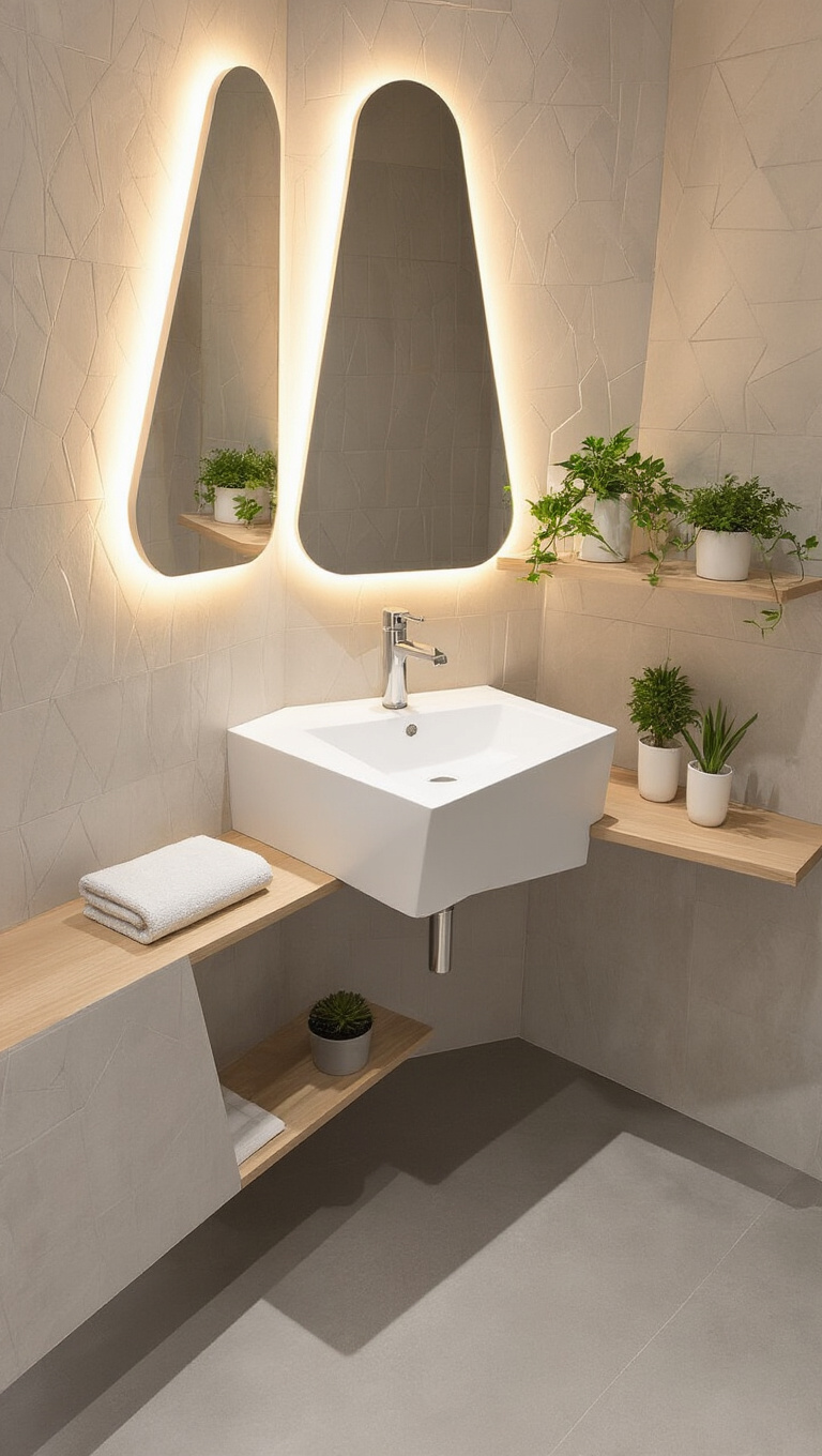 5. Clever Corner Sinks for Compact Spaces