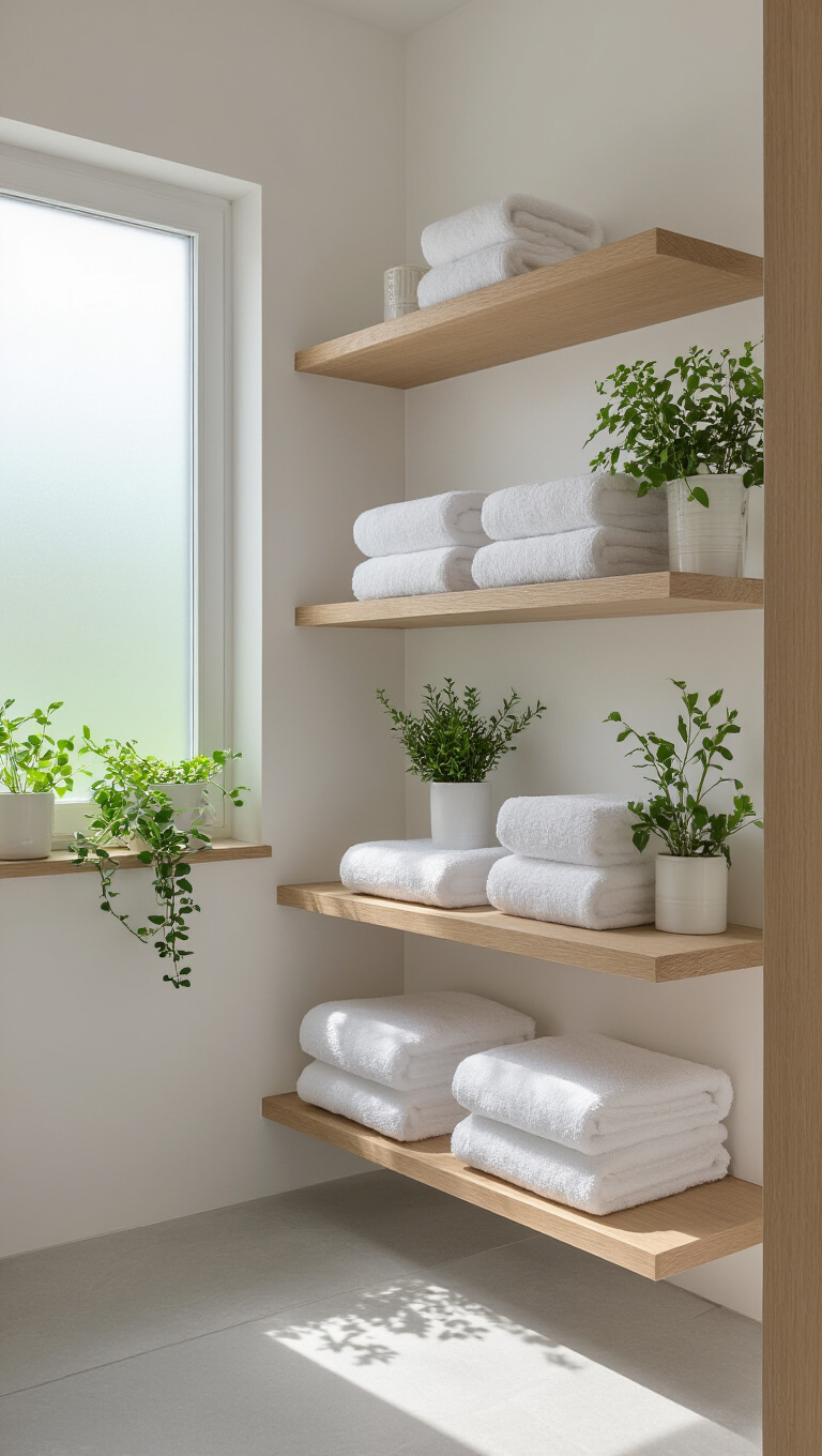 3. Minimalist Wall-Mounted Storage Solutions