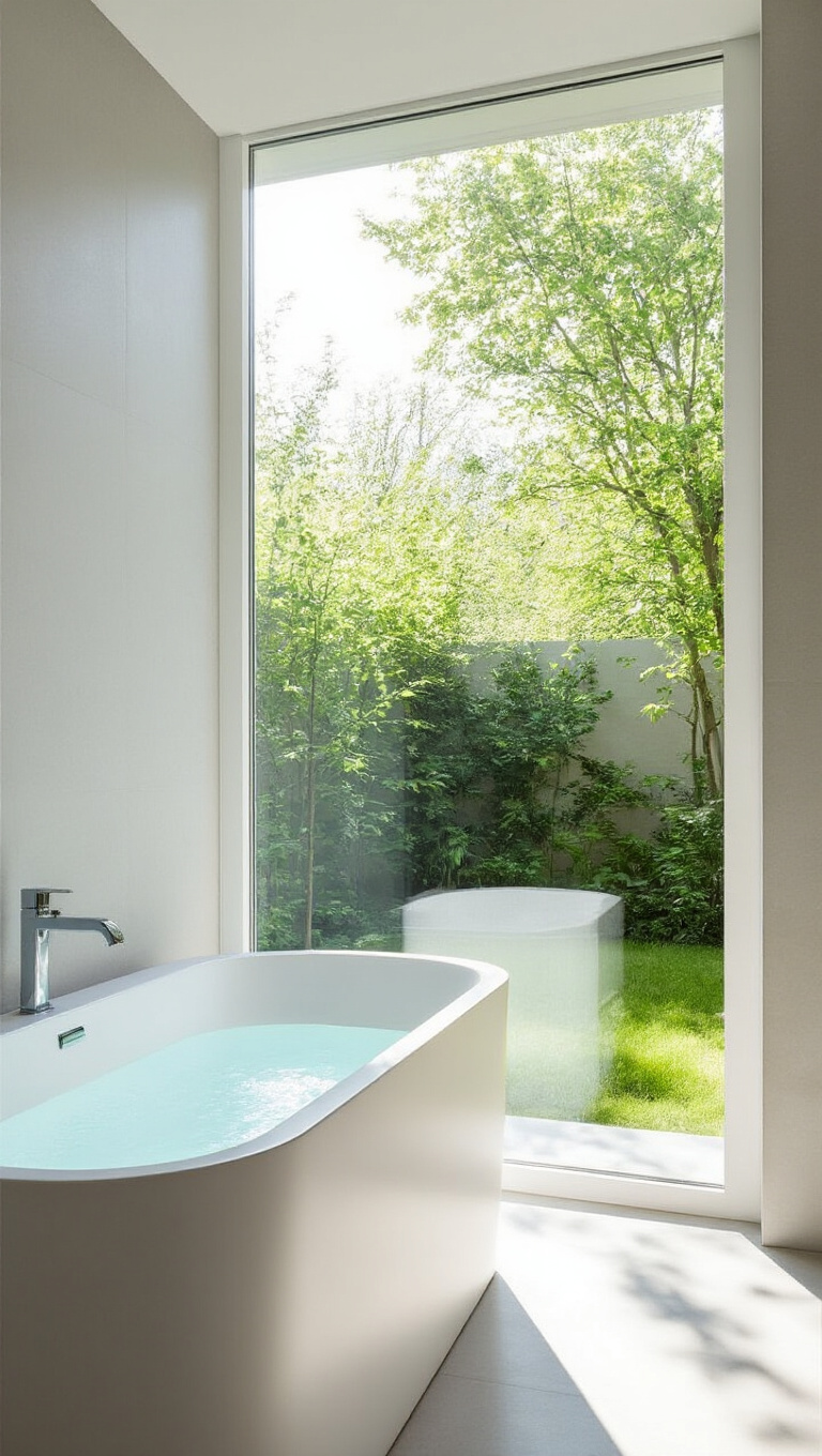 4. Embracing Natural Light with Minimalist Windows