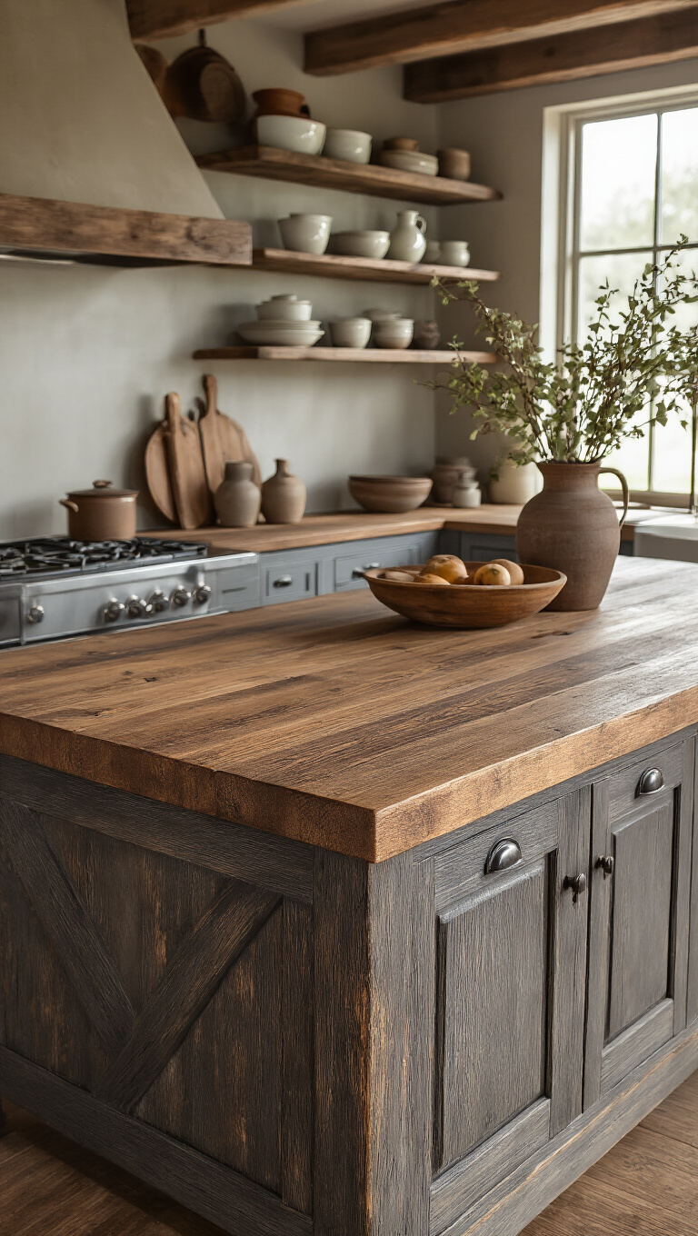 8. Introduce Weathered Wood Elements