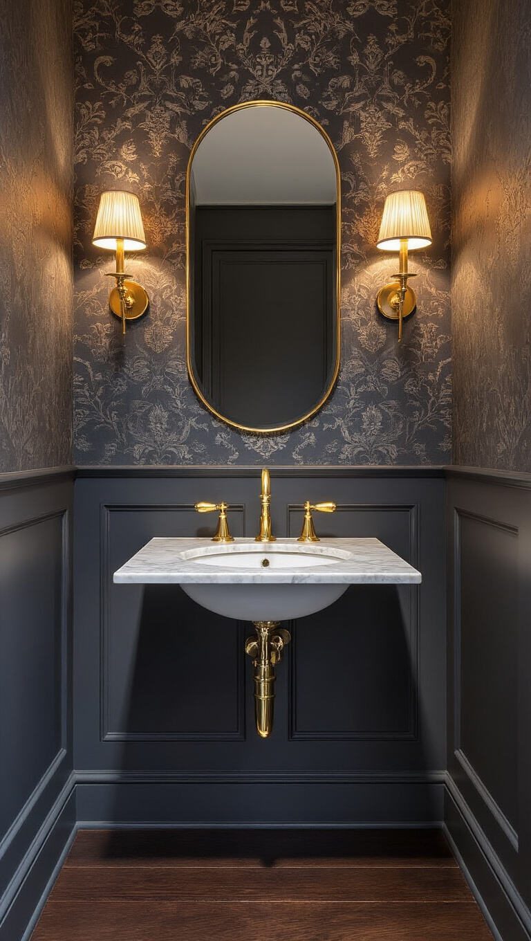 1. Embrace the Drama with Dark Walls