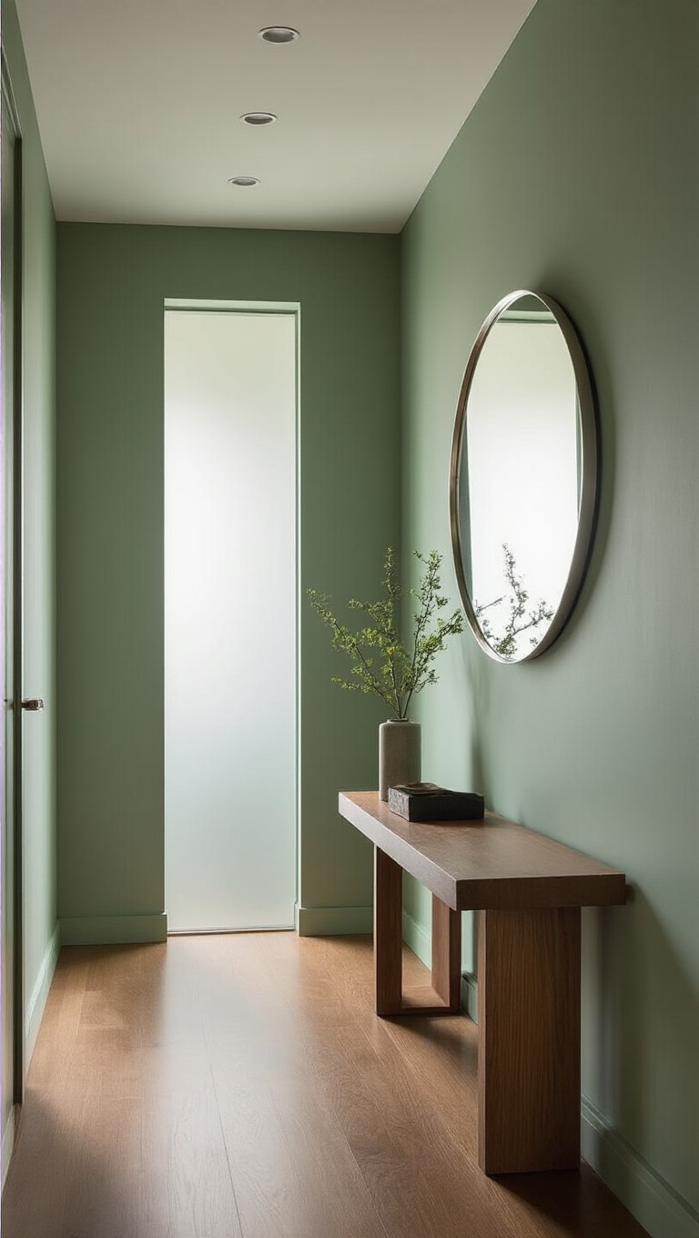 10. Harmonize with Celadon Green for a Timeless Appeal