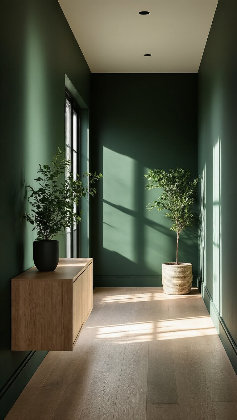 4. Go Bold with Forest Green Vibes