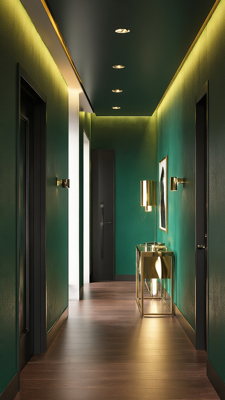 8. Luxurious Emerald for a Sophisticated Touch
