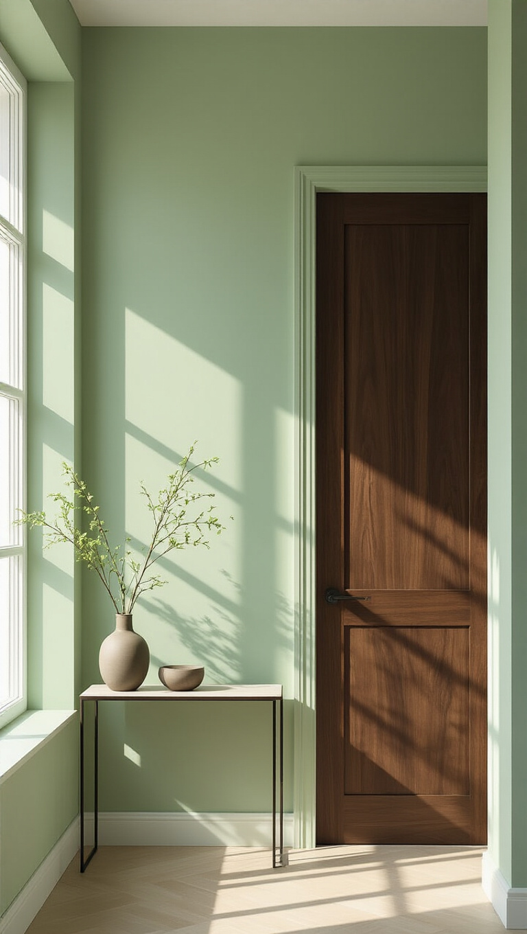 9. The Subtle Charm of Pistachio Green