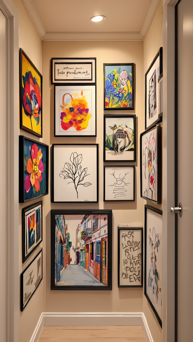 20. Infuse Personality with Customized Art Pieces