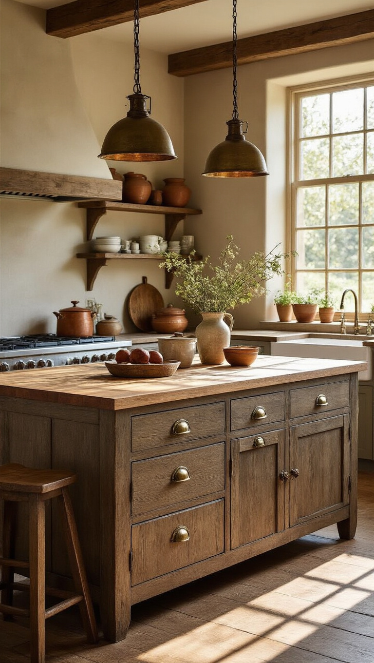 2. Vintage Hardware Elegance