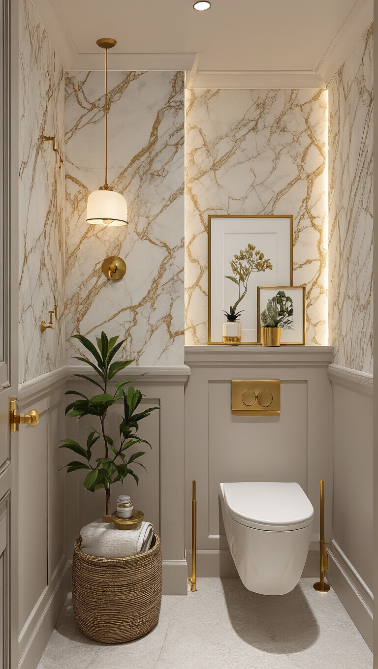 2. Revamp with Stylish Peel-and-Stick Wallpapers