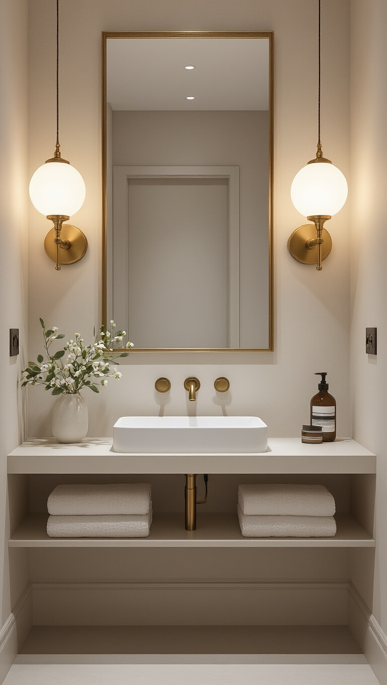 4. Enhance with Elegant Lighting Fixtures