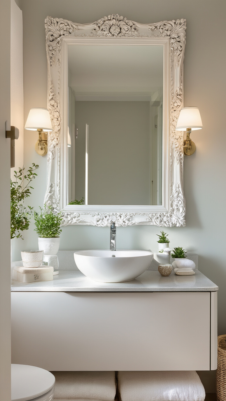 3. Incorporate Mirrors for Added Depth