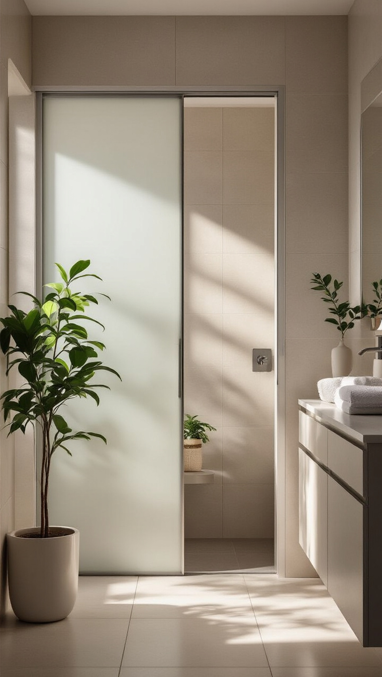 5. Opt for Pocket Doors to Maximize Space