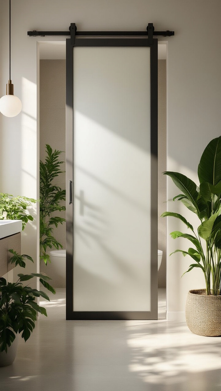 10. Incorporate Space-Saving Sliding Doors