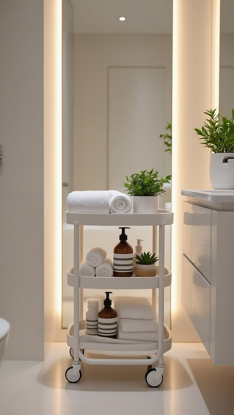 11. Roll in Style with a Trolley Cart