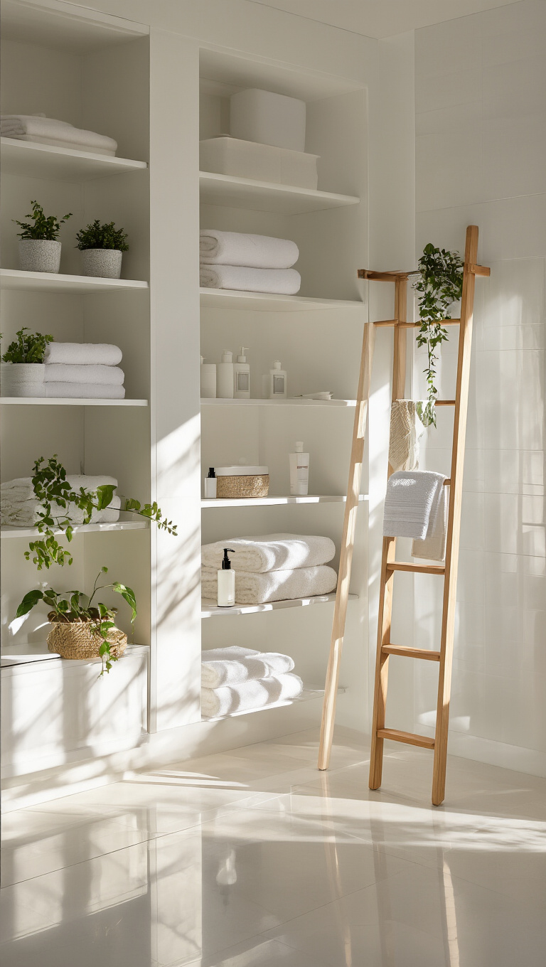 17. Go Mobile with a Rolling Ladder