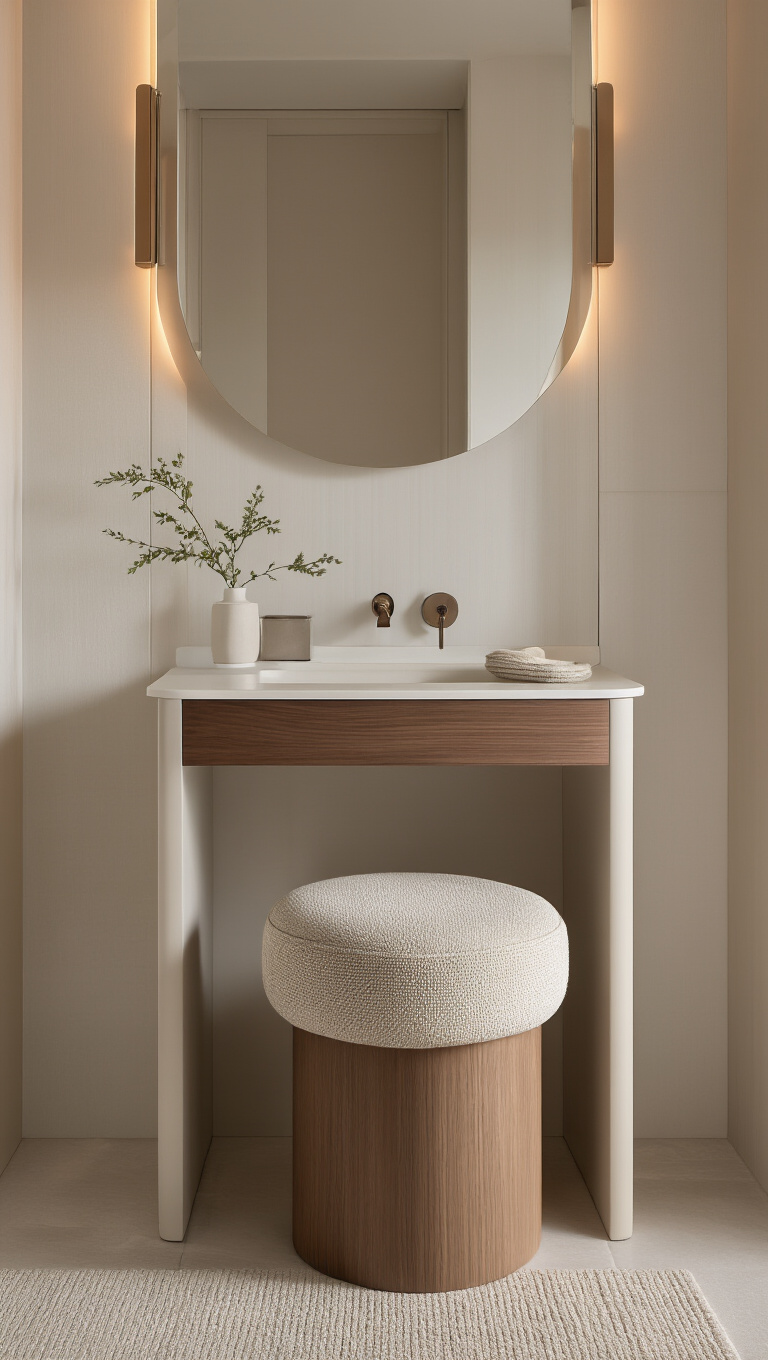 19. Transformative Vanity with Hidden Seating