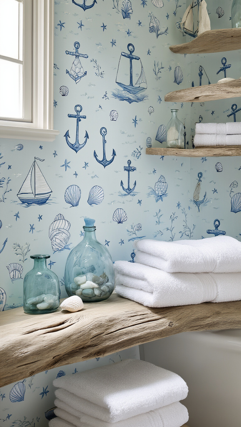 4. Coastal Bliss with Nautical Themes