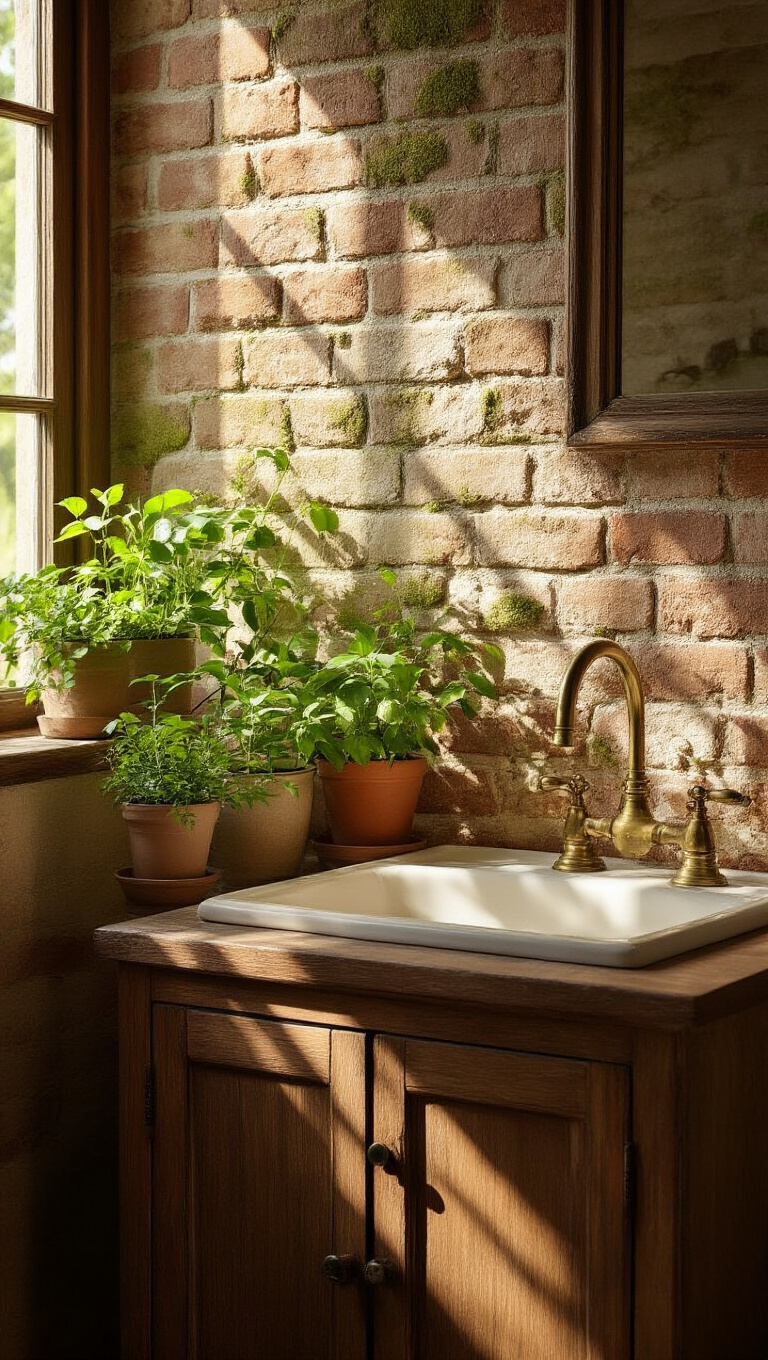 5. Rustic Textures for a Cozy Ambience