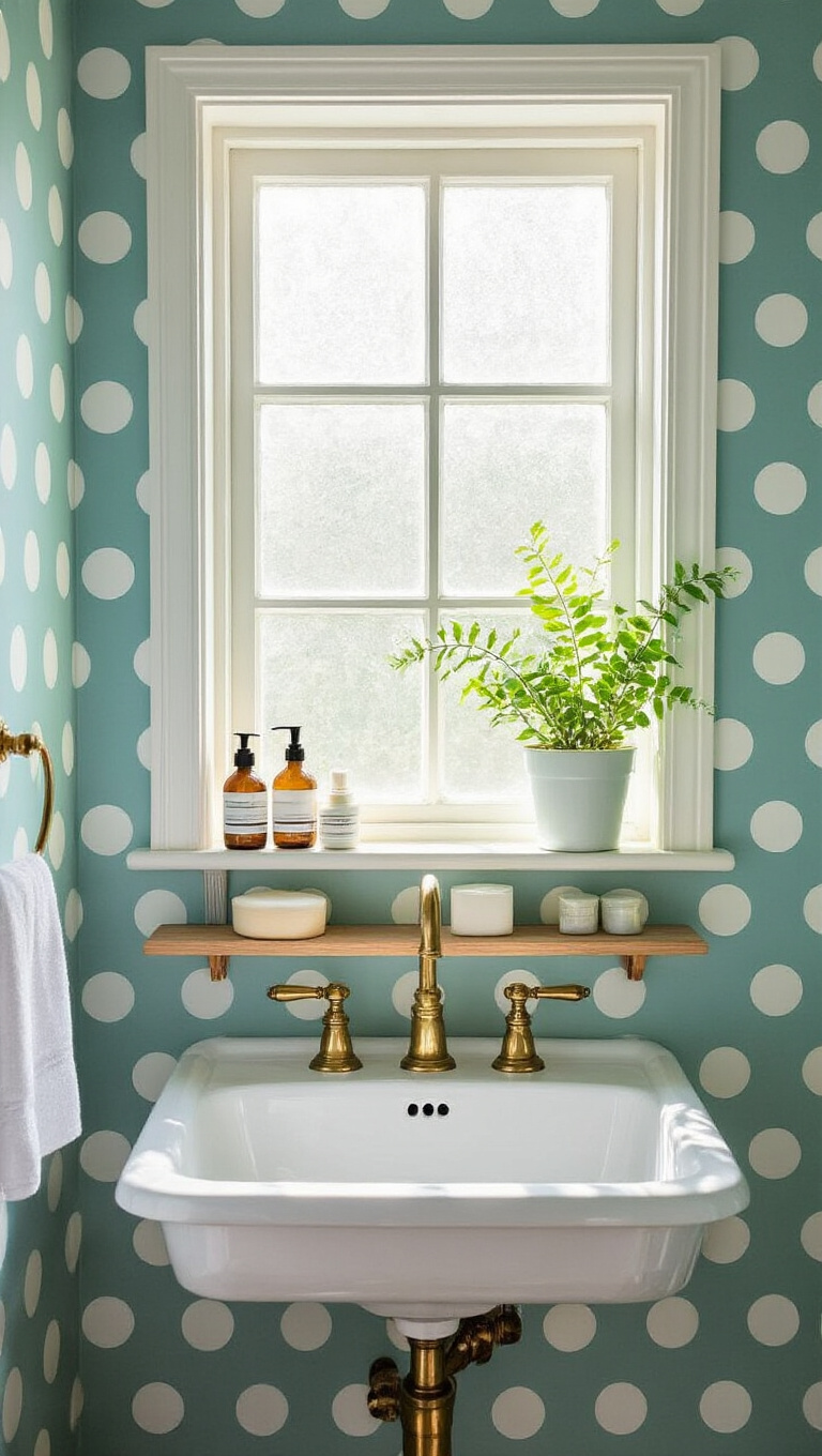 8. Playful Polka Dots for a Whimsical Touch