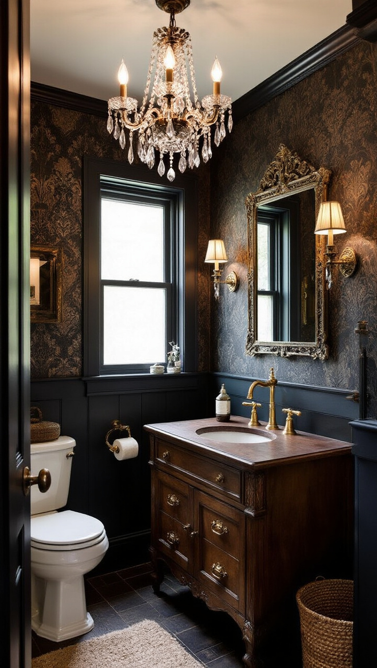 11. Experiment with Eclectic Vintage Fixtures
