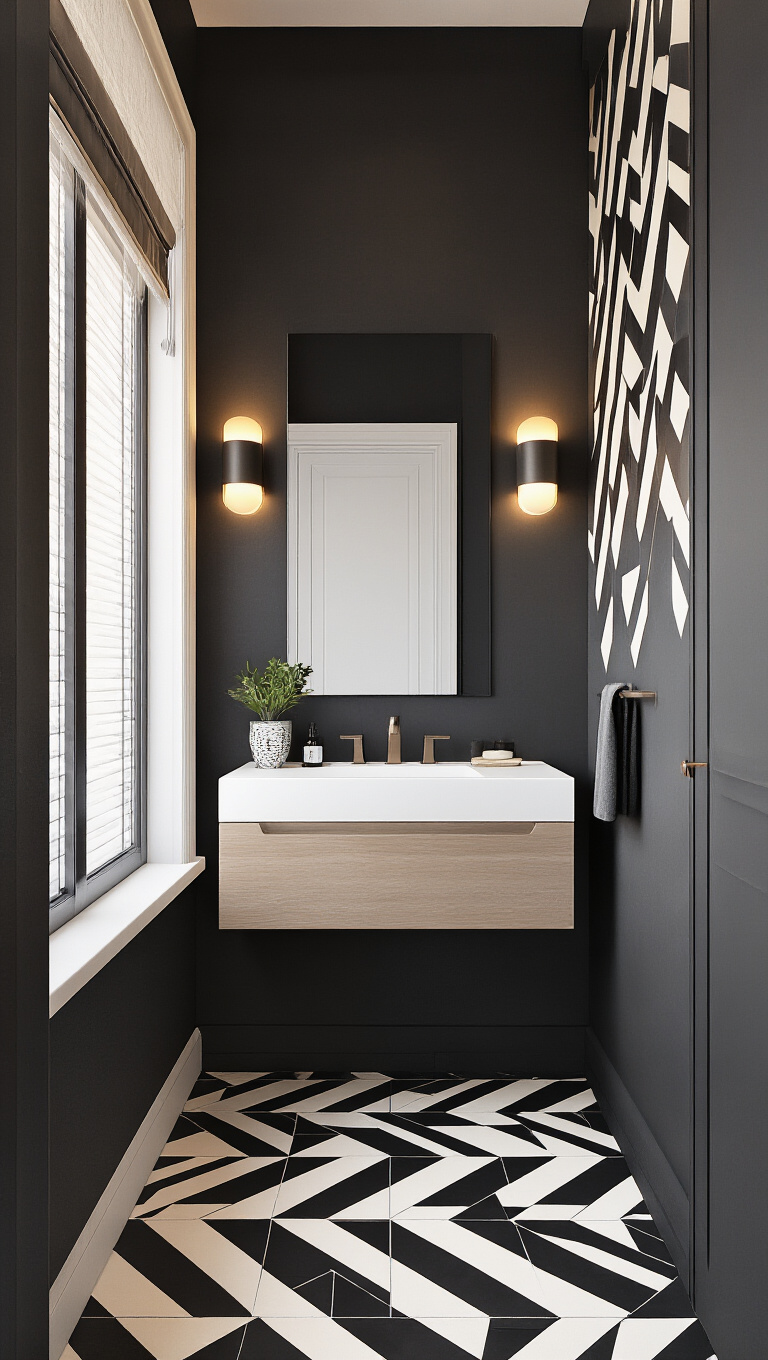 9. Incorporate Bold Geometric Patterns