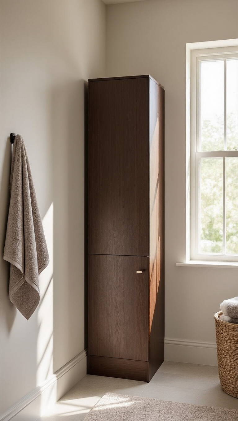 14. Use Vertical Space with Tall Cabinets