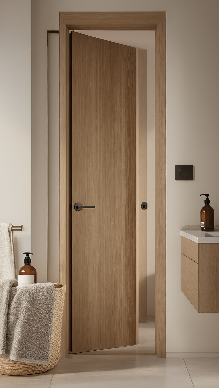 8. Opt for Space-Saving Pocket Doors