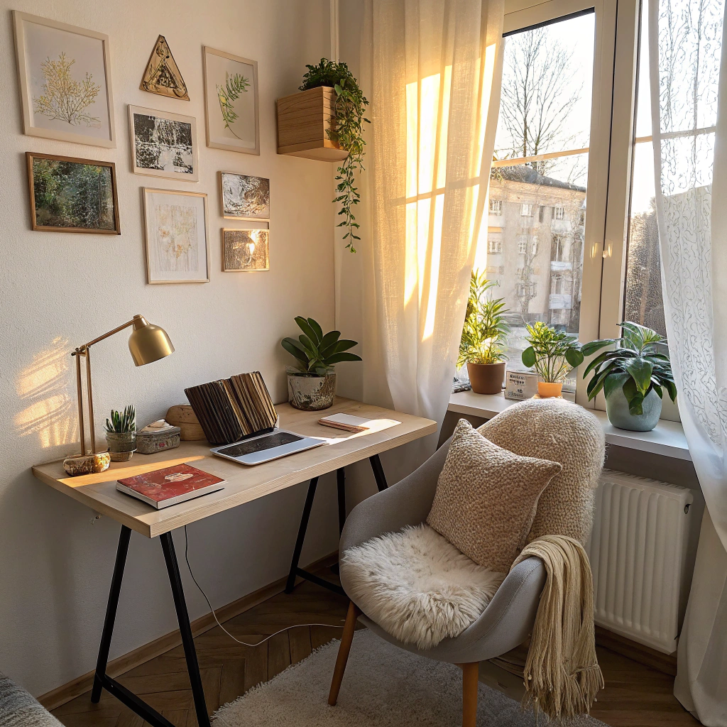 14. Creating a Cozy Nook for Work