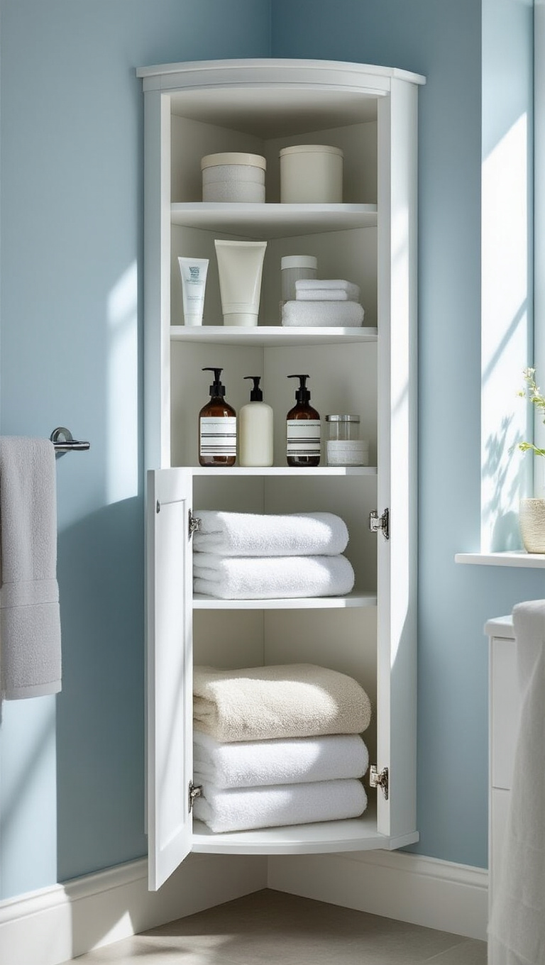 3. Corner Cabinets: Turn Wasted Space Into Storage Gold