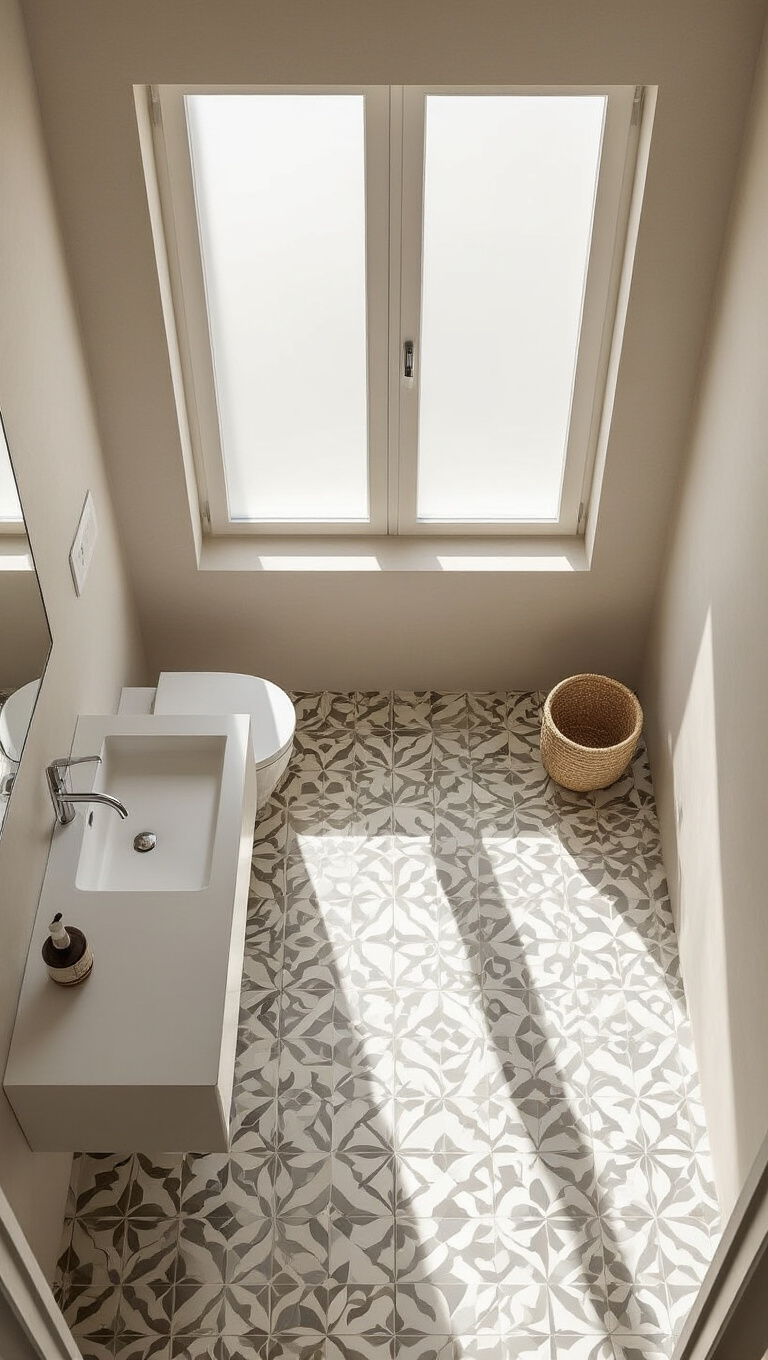 13. Transform the Floor with Eye-Catching Patterns