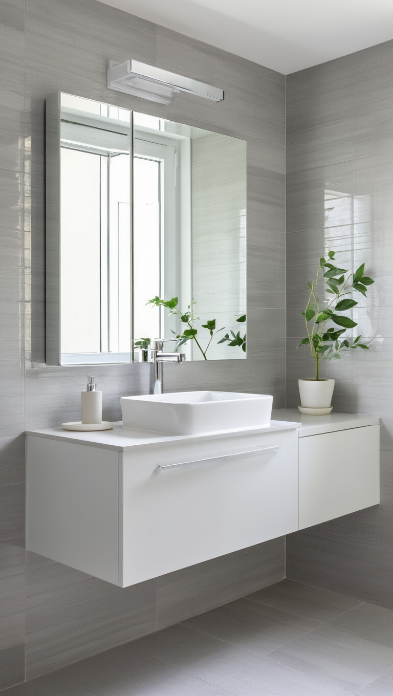 3. Clever Use of Mirrors for Spacious Illusions