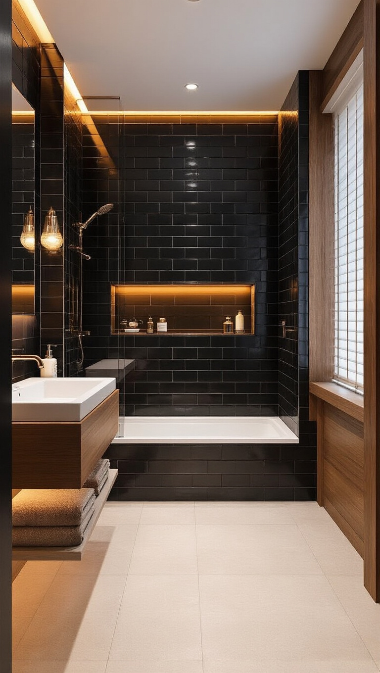 14. Dramatic Dark and Light Contrast