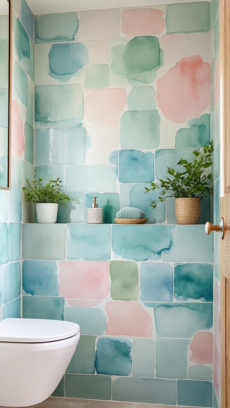 15. Whimsical Watercolor Wash