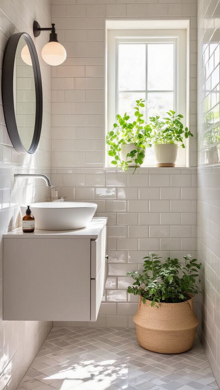 3. Subway Tiles with a Twist