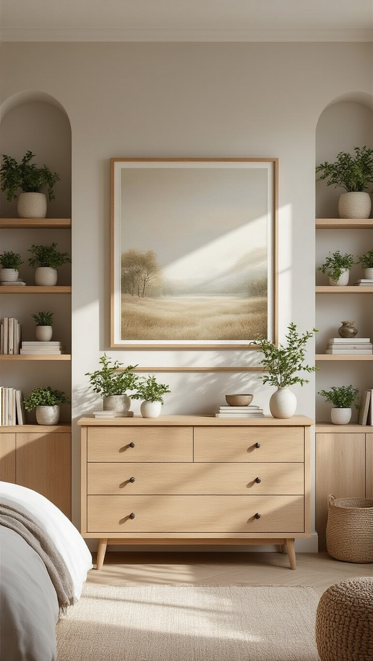 11. Framed Symmetry: Creating Balance with Symmetrical Shelving