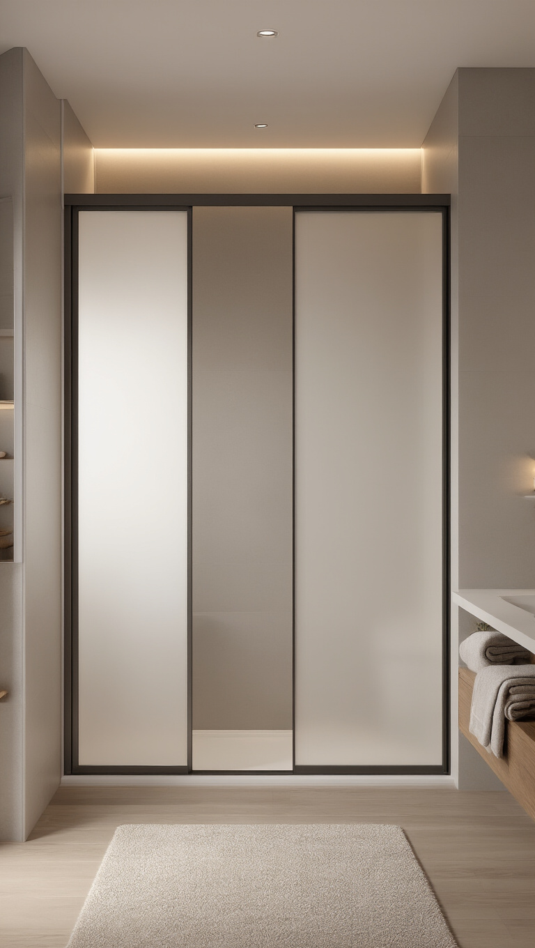 9. Blend Functionality with Stylish Sliding Doors