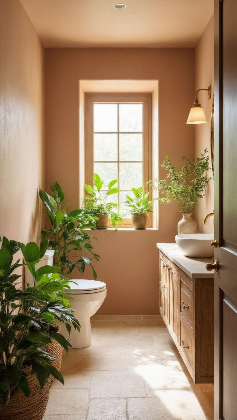 3. Add Warmth with Soft Earthy Tones