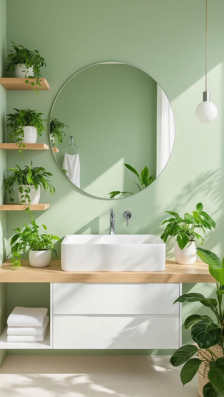 5. Refresh with Soothing Greens