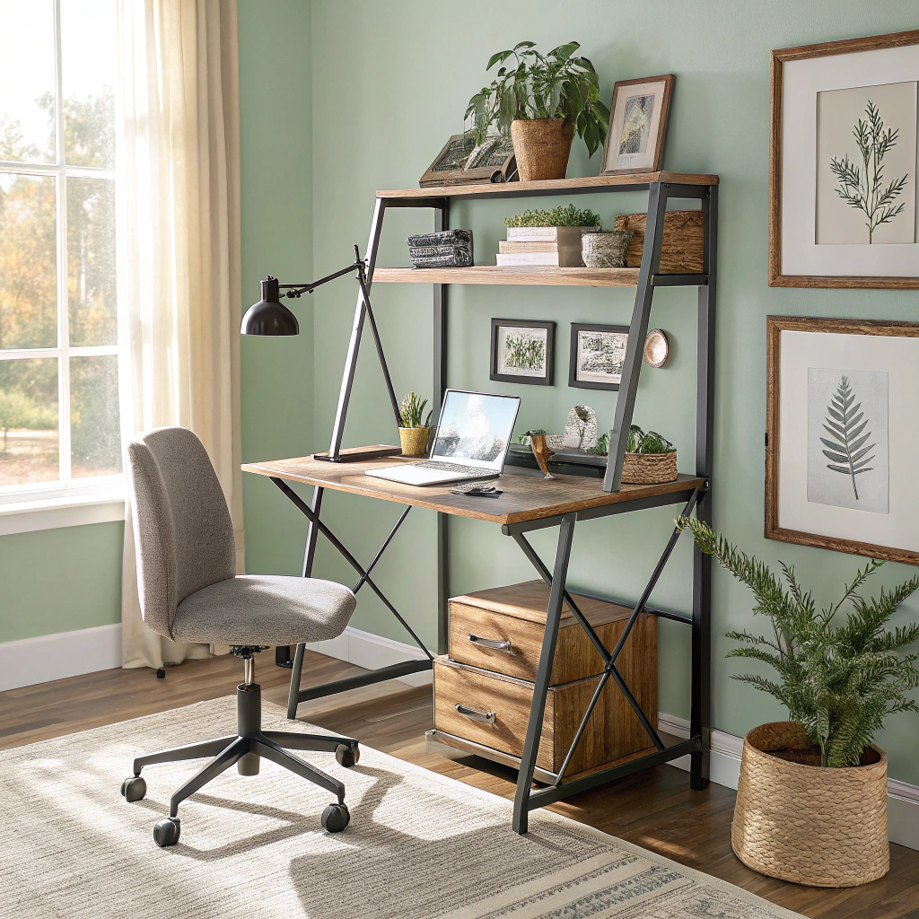 2. Elevate Your Aesthetic Work Space At Home