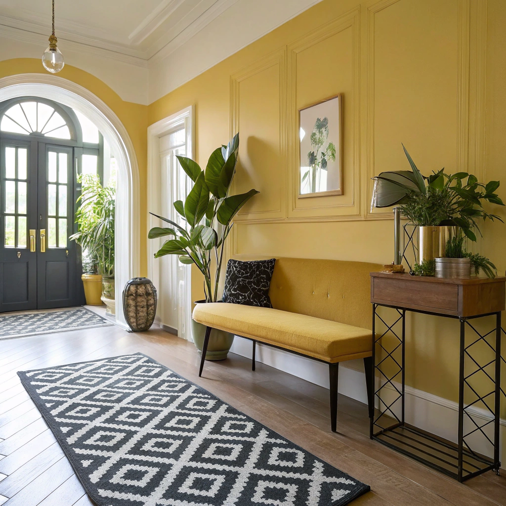 2. Brighten with Bold Yellow Accents