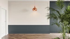 two_tone_hallway_ideas_with_perfect_white_baseboards_featured