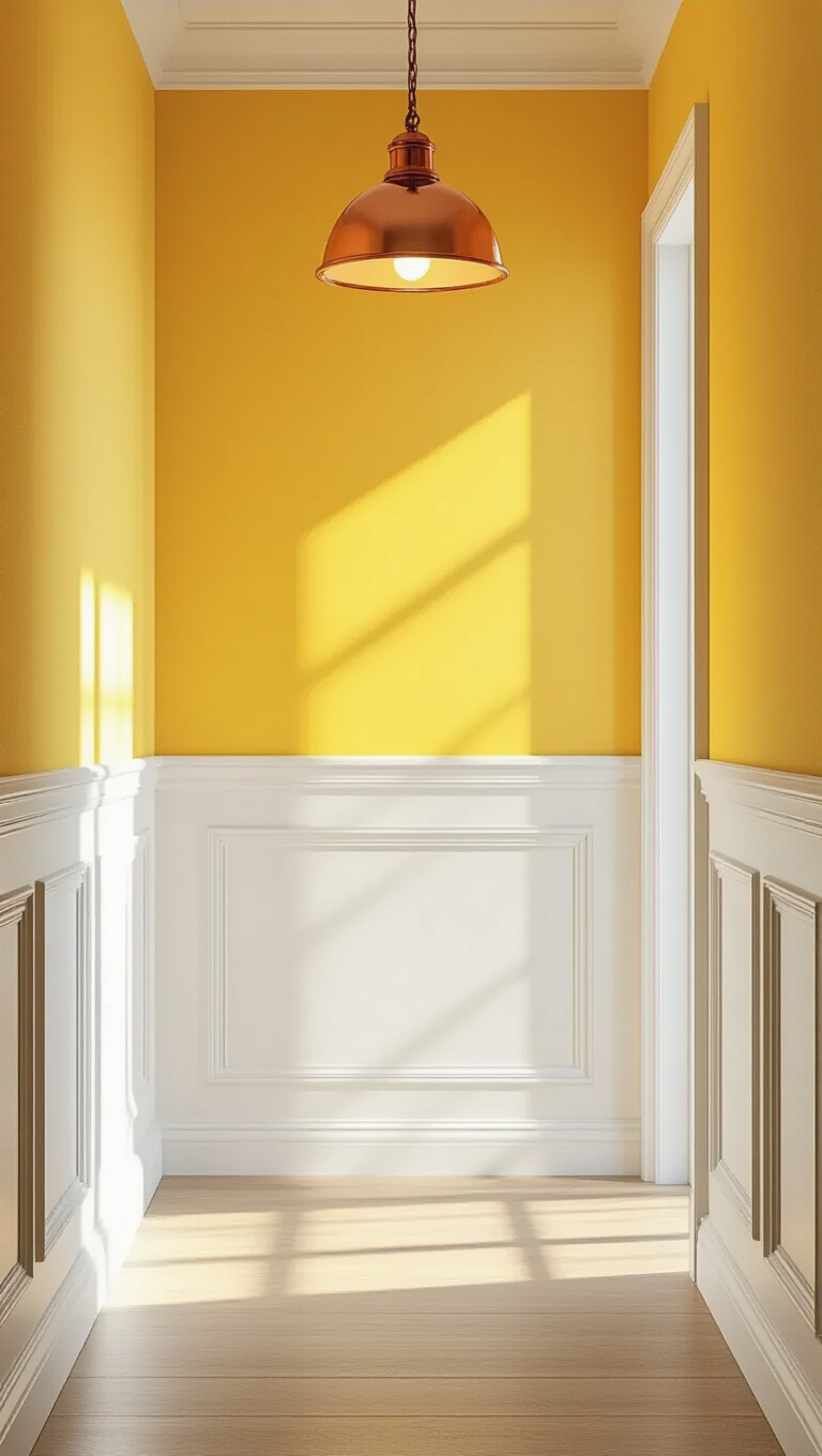 6. Enliven Your Space with Sunny Yellow and White Accents