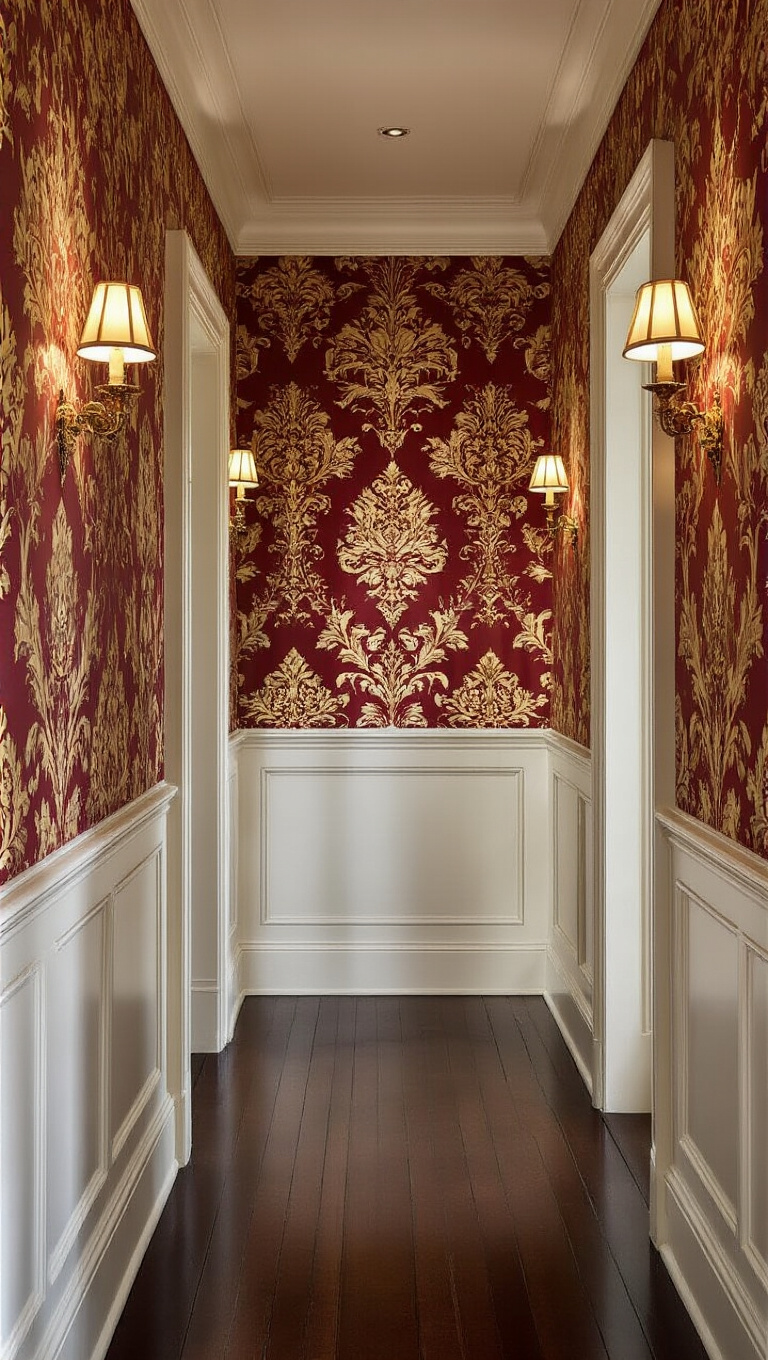 14. The Allure of Ornate Victorian Wallpaper